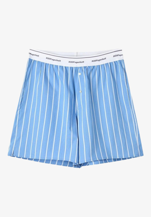 H2Ofagerholt - Box Shorts Blue Stripe